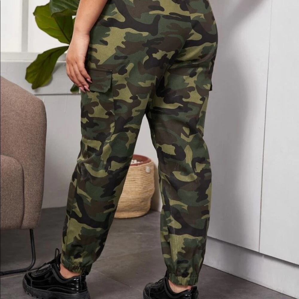 3xl camo flap pockets cargo pants